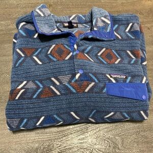 Blue Patagonia Synchilla Sweater